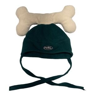 Vintage 90s/Y2K Mental Headgear Bone Head Beanie Hat